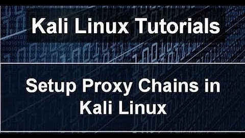 Learn Hacking | Hide yourself with Kali Linux and Proxychains | Stay Anonymous |[English-Hindi-2021]