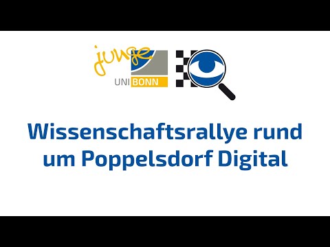 Wissenschaftsrallye rund um Poppelsdorf Digital 2022