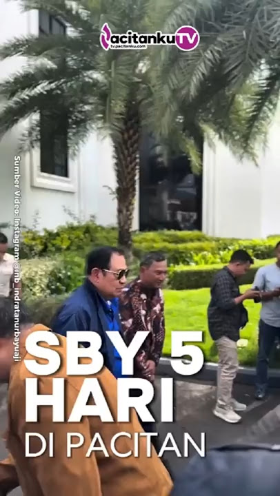 SBY Returns to His Homeland! Pacitan Welcomes Him Enthusiastically, What's Going On?