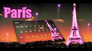 Paris Animated Keyboard screenshot 1