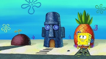 SpongeBob SquarePants intro reanimated version Christmas who textless
