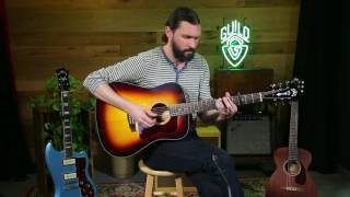 Guild USA D-40 Traditional Acoustic Guitar Demo