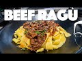 BEEF RAGU PASTA RECIPE (BETTER THAN BOLOGNESE?) | SAM THE COOKING GUY