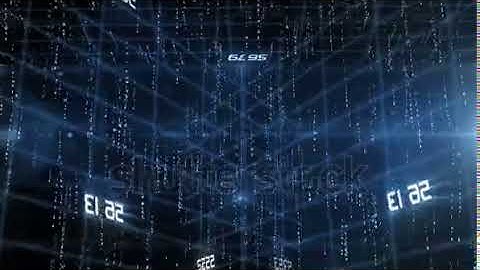 stock footage matrix text digital data