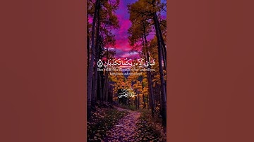 وَلِمَنْ خَافَ مَقَامَ رَبِّهِ جَنَّتَانِ /#قرآن كريم#سعود_الشريم # #quran