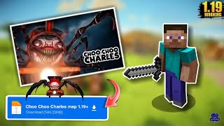 Choo Choo Charles Mod For Mcpe 1.19😱 | Choo choo Charles in Minecraft pe [ Hindi ] 2023