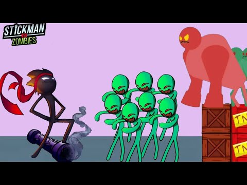 Видео: Stickman Zombie #4 ЗЛОВОННАЯ КАНАЛИЗАЦИЯ 🤢