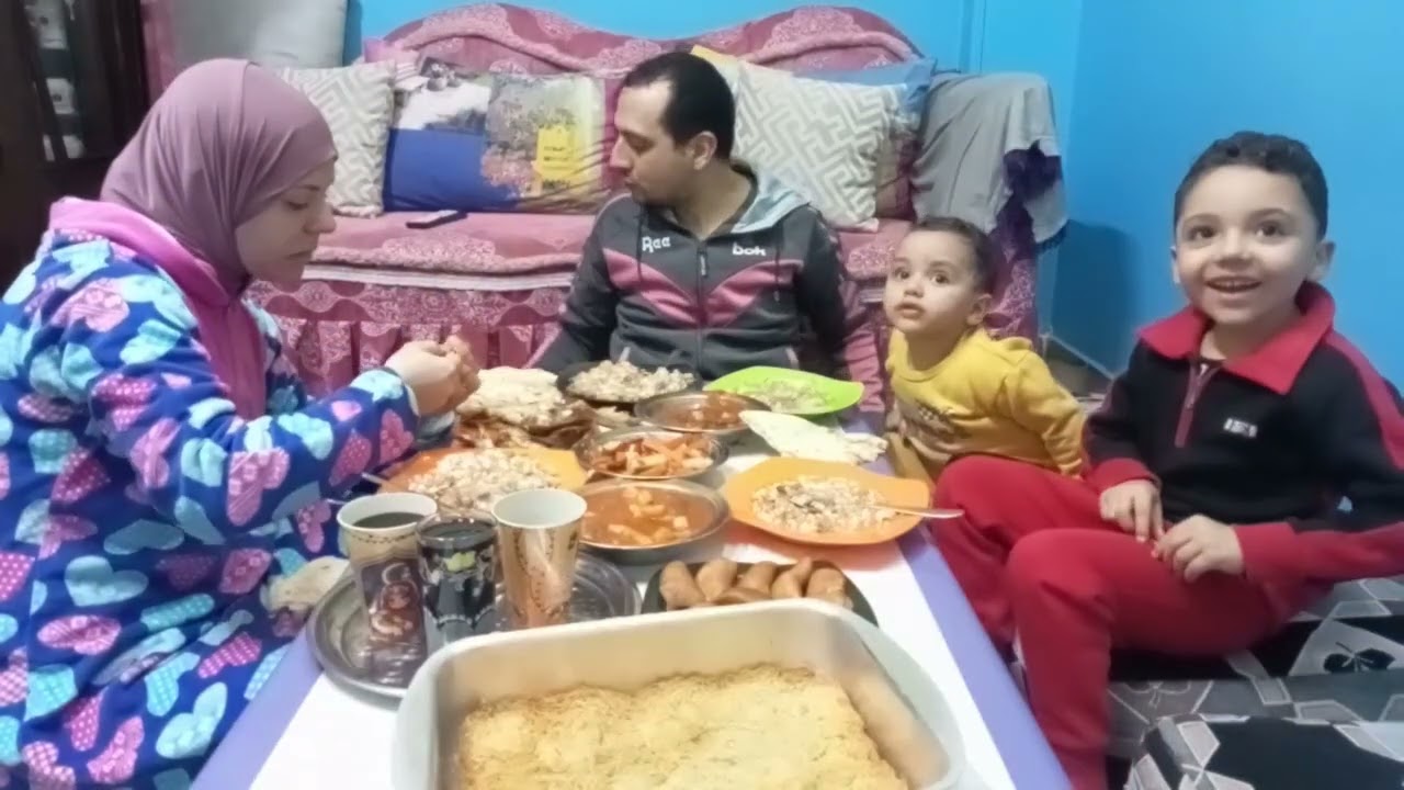 فطار سادس يوم رمضان 🌙 اللهم استرنا فوق الارض وتحت الارض ويوم العرض عليك يا رب العالمين 