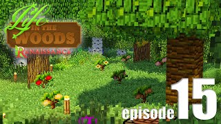 Orchard Planting! - Life In The Woods (A Minecraft Adventure) - EP15
