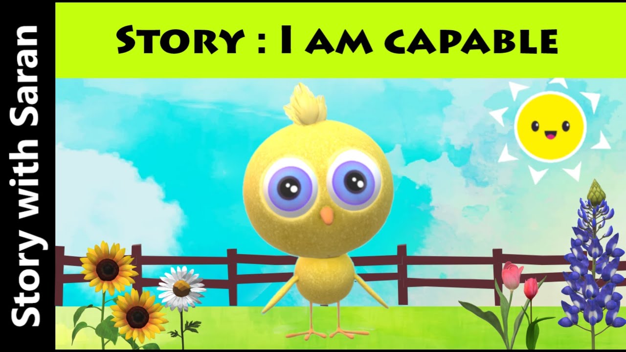 I AM CAPABLE story for kids || How to find kids talent || Funny Chicken story with good moral values