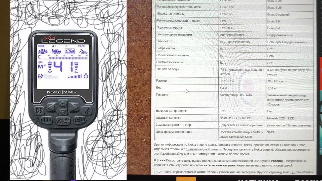 Купить Легенду Металлоискатель Бу