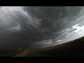 360: High-based North Dakota supercell with funnel cloud in 360 degrees!