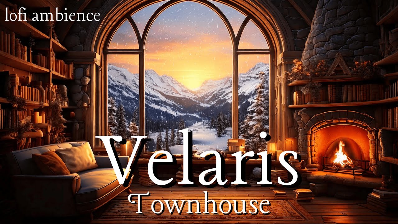 Rhysand’s Townhouse in Velaris – Magical Winter Ambience & Lofi Escape ...