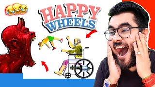 😂 HAPPY WHEELS but SCARY HORROR Levels | Funny 😂 | Hitesh KS screenshot 4