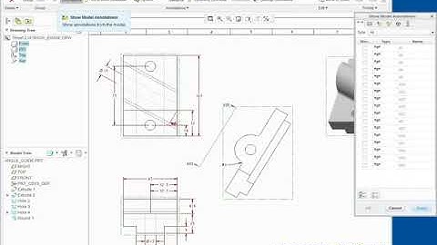 Showing, Erasing, and Deleting Annotations - Creo