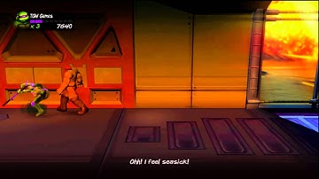 TMNT: Turtles in Time Re-Shelled (X360) walkthrough - Starbase