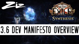 Ziz - 3.6 Path of Exile: Synthesis Dev Manifesto Overview!