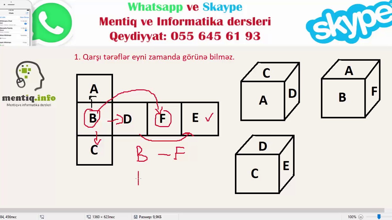 Kublar-1,[Mentiq dersleri]