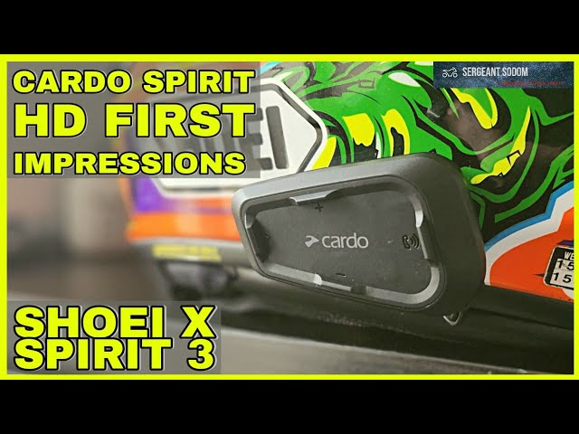  CARDO FREECOM 4X & SPIRIT HD BUNDLE : Automotive