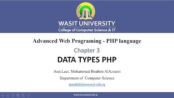 13 Data Type PHP