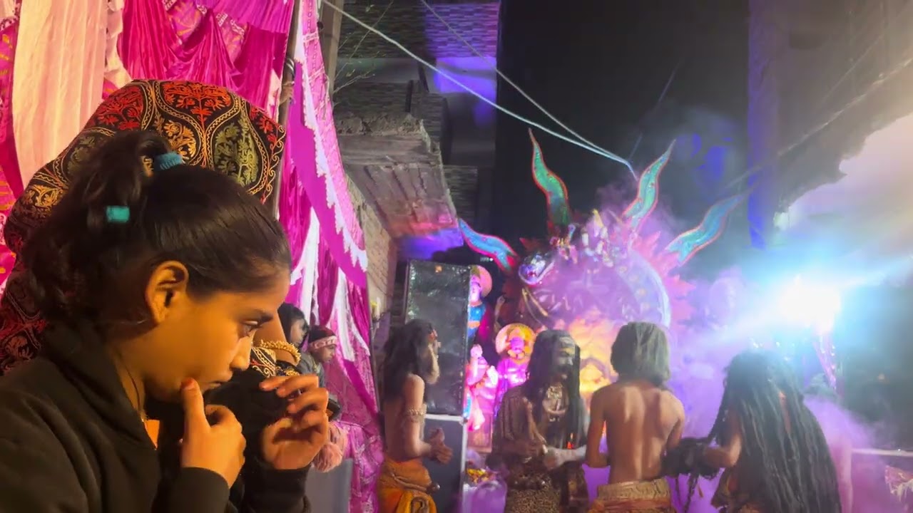 Aghori dance in jagran 