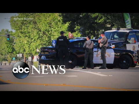 Manhunt after police shooting in California | WNT