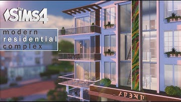 Five Luxury Apartments 🏙️ Newcrest (noCC) THE SIMS 4 | Stop Motion