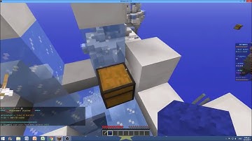 NoobMinecraft999 hacking on BlockDrop skywars