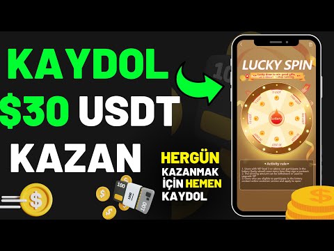 MIGROS! KAYDOL $30 USDT PARA KAZAN 🤑 HERGÜN $5 Dolar Para Kazan 💰 İnternetten Para Kazanma 2023