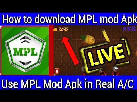 How to download MPL mod apk || live  How to use mpl mod apk in real account ||