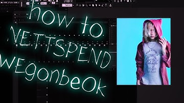 HOW OK MAKES BEATS LIKE "SHUT UP" BY NETTSPEND l Fl Studio Tutorial