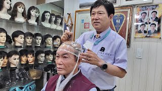 amazing! The customized wig making process! selfwearing wig  wig factory