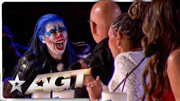 Scary Clowns SHOCK The Judges on America's Got Talent 2025!