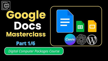 Google Docs Masterclass for Beginners – Full Course Tutorial (Formatting, Templates, Collaboration)