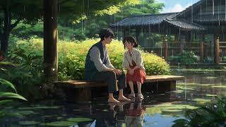 💧 Garden Ripples - Lofi Waves in a Serene Botanical Retreat 🍃