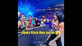 rhea Ripley vs ashuka then vs Now #ytshorts #viralvideo #wweshorts