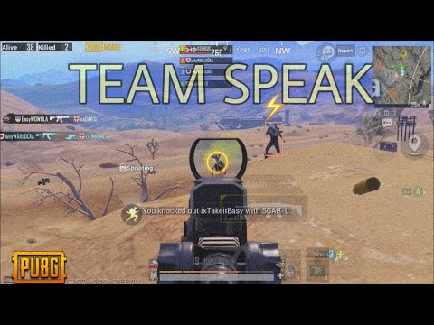 Team Speak სქრიმიდან | PUBG MOBiLE