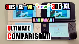 3DS XL vs. NEW 3DS XL - Comparison! [Hardware]