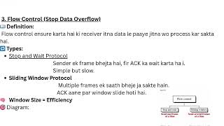 Computer Network unit 2 Explained in Hinglish | Framing, Error Detection, | CN Tutorial