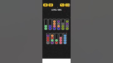 Ball sort level 1254