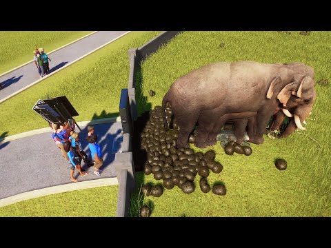 Я построил аморальный зоопарк, где никто не в безопасности - Planet Zoo