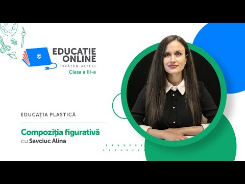 Educația plastică, Clasa a III-a, Compoziţia figurativă