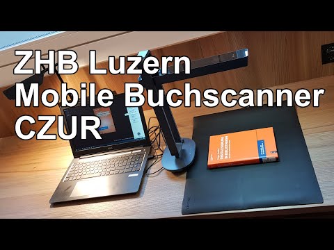 Mobile Buchscanner an der ZHB Luzern