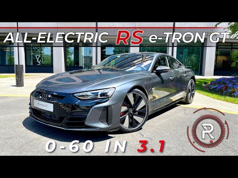 The 2022 Audi RS e-Tron GT Is a Speedy Electric Concept Car Gone Production