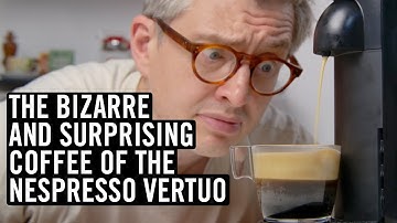 De bizarre en verrassende koffie van de Nespresso Vertuo