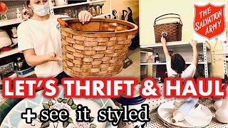 LET’S do some thrift shopping at SALVATION ARMY + HAUL