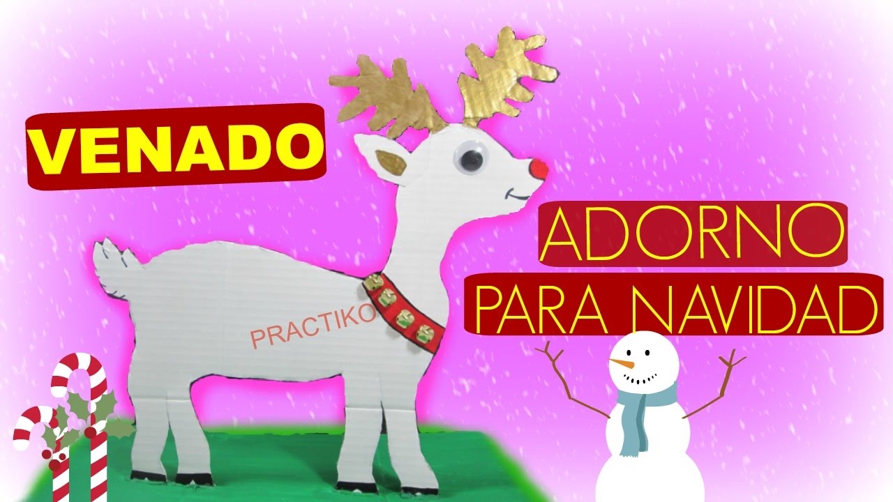 Las Mejores Ideas De Tarjetas Navideñas Con Dibujos De Renos