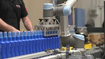 Case Packing and Palletising at Baxter Laboratories