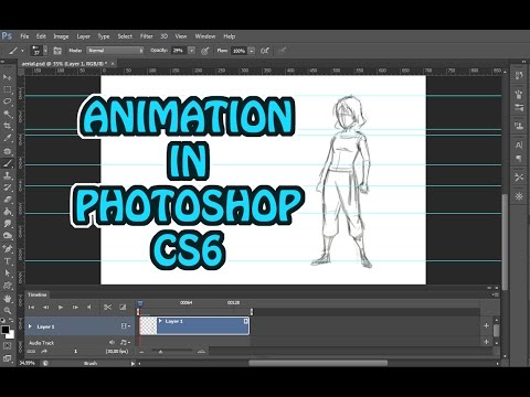 How to animate in Photoshop CS. Tips for beginners