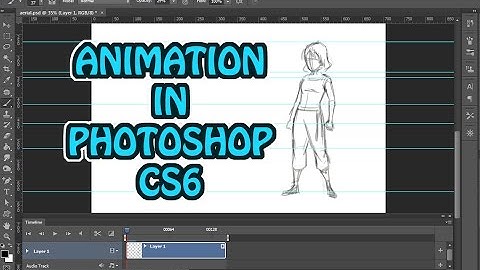 How to animate in Photoshop CS6. Tips for beginners